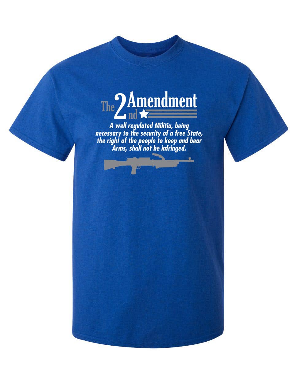 Feelin Good Tees - Wholesale Screen Printed T-Shirt - Unisex - The 2nd Amendment A Well Regulated19