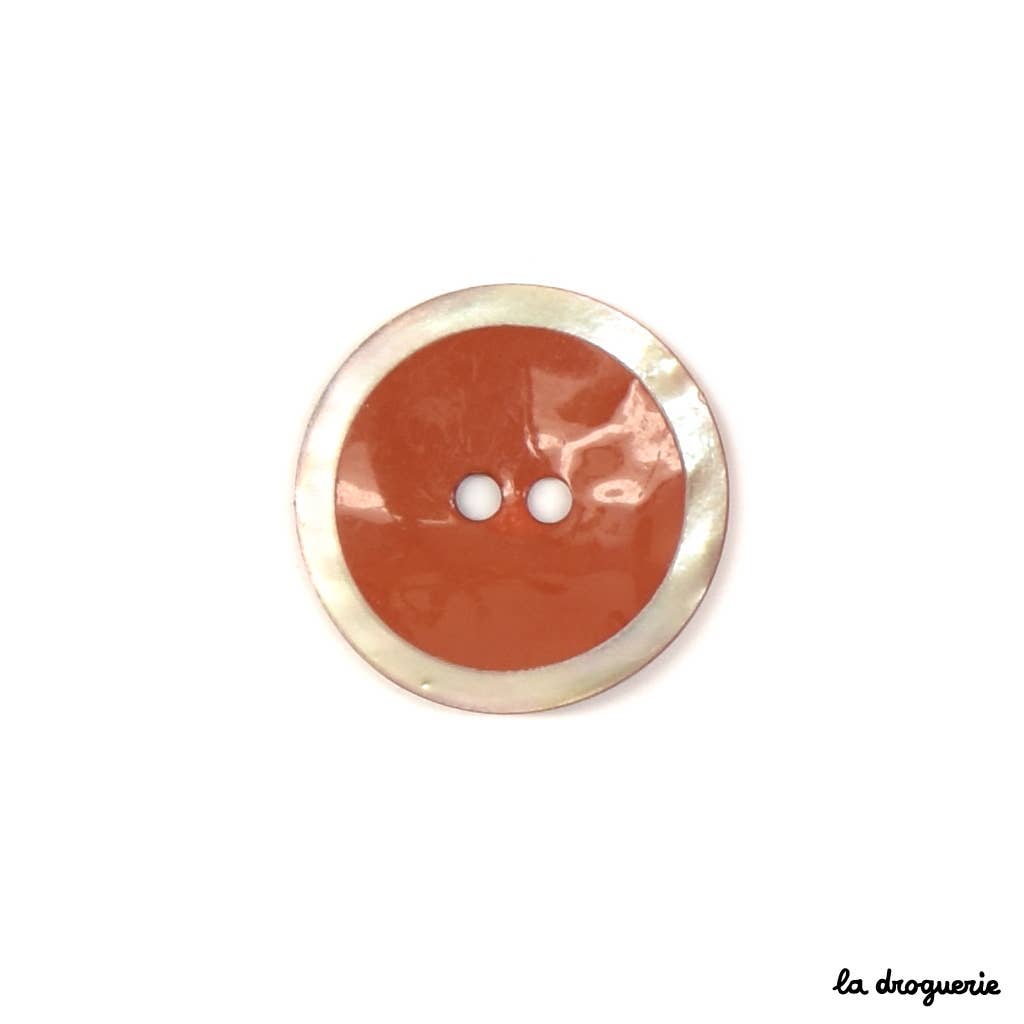 LA DROGUERIE - Wholesale Drukknoop/naaiknoop - Gepoederlakte Akoya knoop patrijspoort 14 mm9