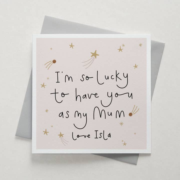 Lucky to have you card for wholesale by Little M