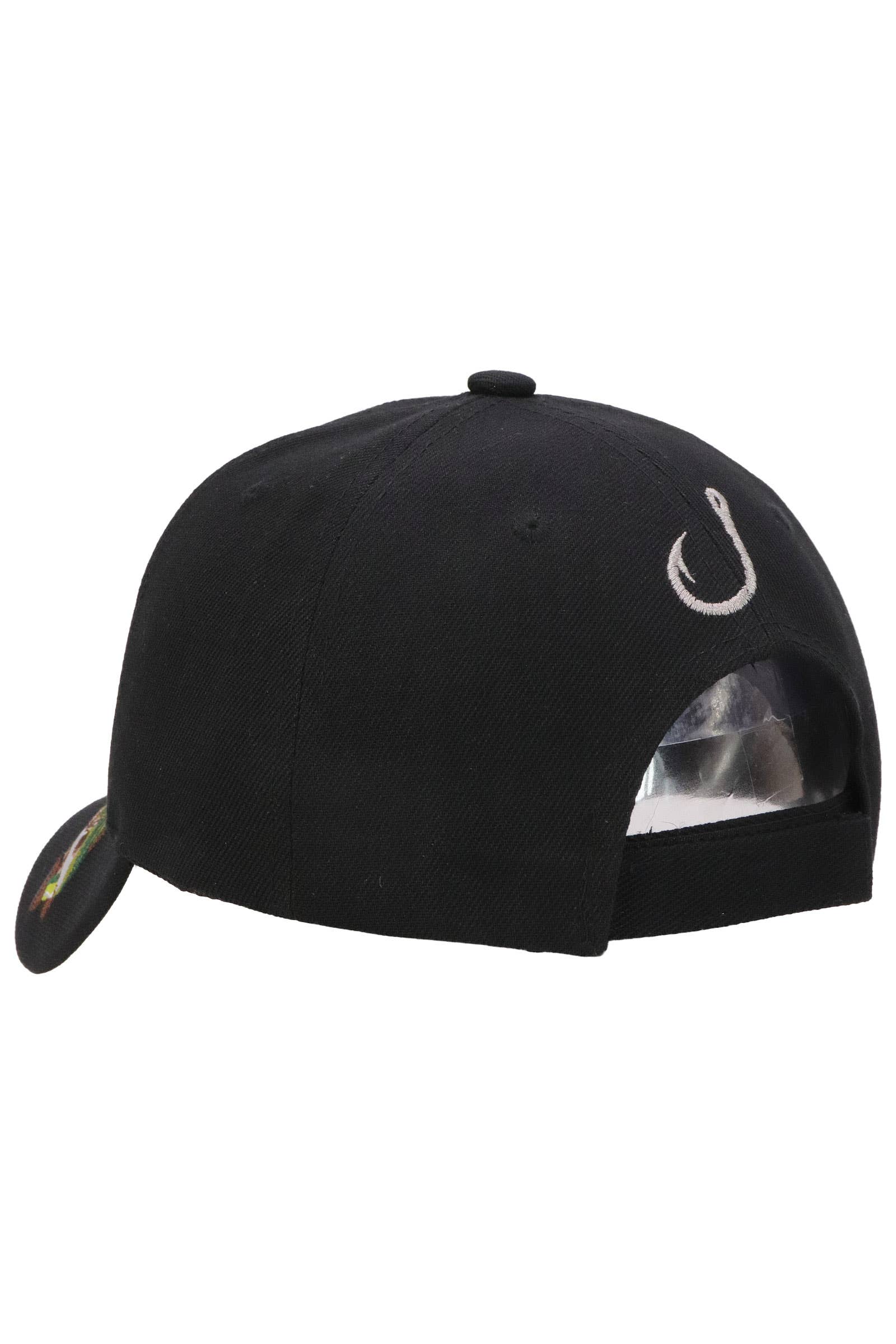 Cap Zone - Wholesale Baseball Cap - Unisex - Shut Up And Fish Curved Brim Baseball Cap1