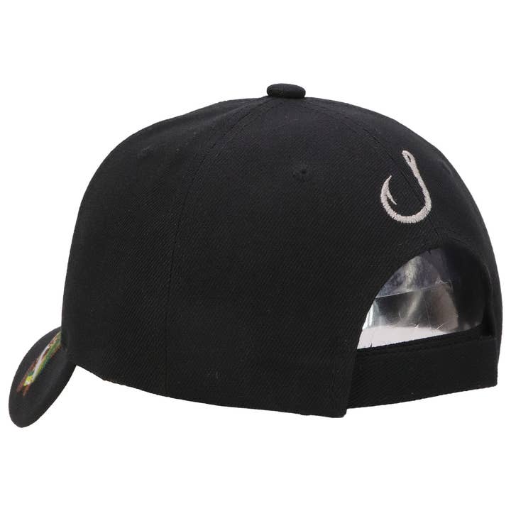 Cap Zone - Wholesale Baseball Cap - Unisex - Shut Up And Fish Curved Brim Baseball Cap1