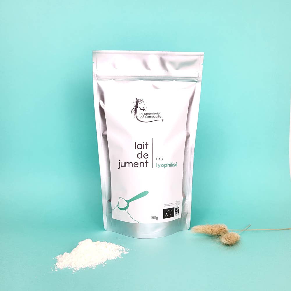 La Jumenterie de Cornouaille - Wholesale Powdered Health Drink - Freeze-Dried Mare's Milk 150g