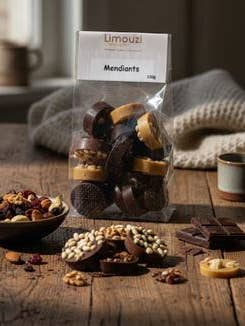 Mini mendiants 160g for wholesale by Limouzi Saveurs