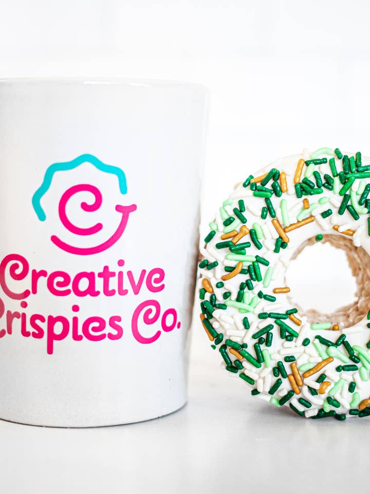 Saint Patrick's Day Donut Rice Crispie Treats - Case of 12 for wholesale by Creative Crispies Co.