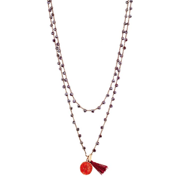 Virkat halsband med florin för wholesale av NotForAll