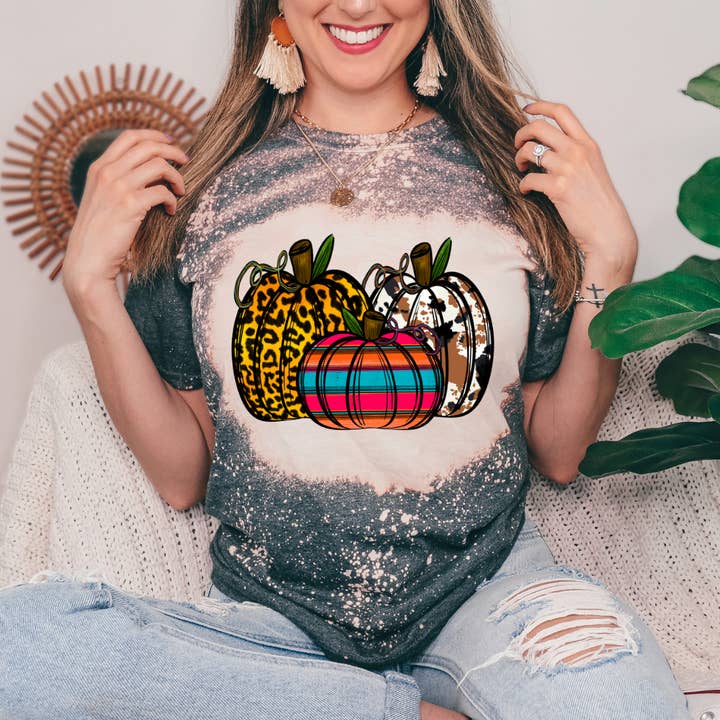 Fall Pumpkins Fall Tshirt for wholesale by Londas Trendy Tees