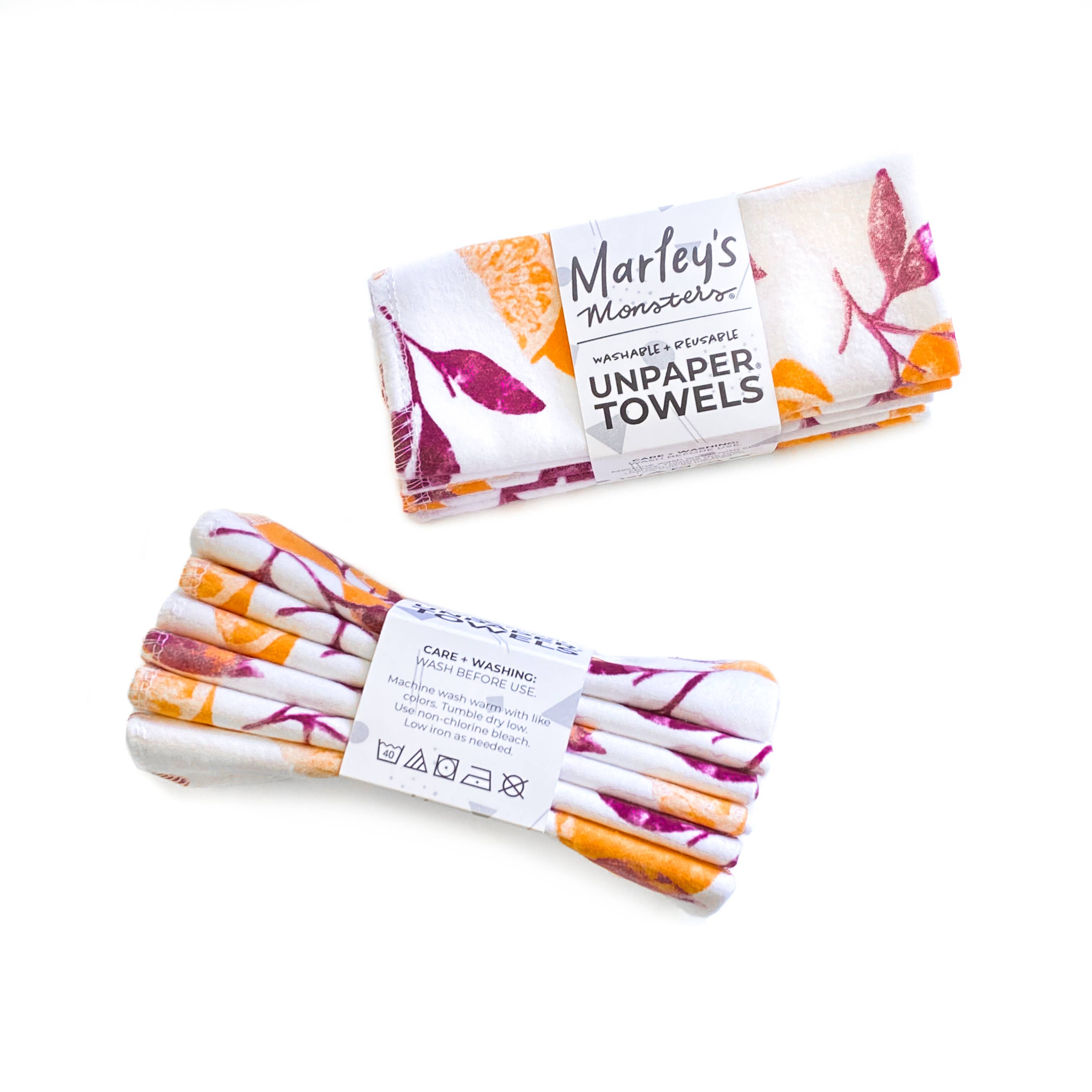 Marley's Monsters - Vente Essuie-tout - Pack de recharge de serviettes réutilisables UNpaper® : Imprimés12