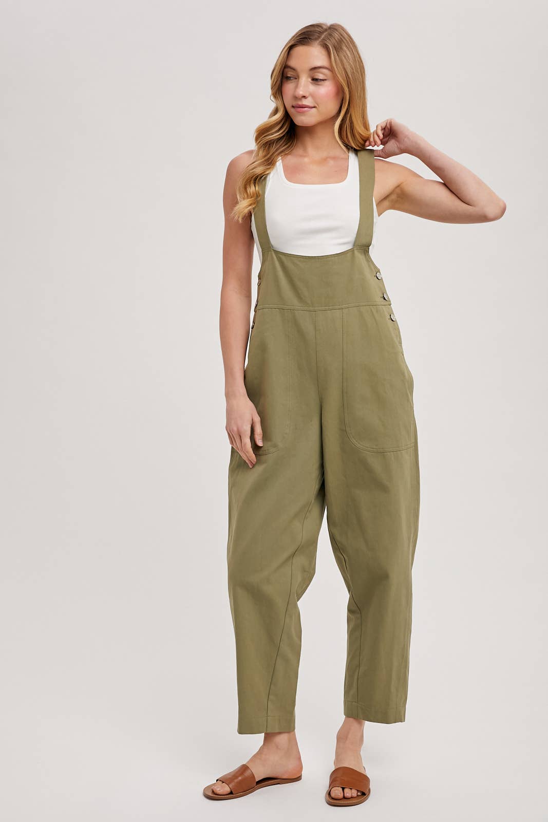 Peace Love Line - Vente Combinaison – femme - PL7158 - SALOPETTE CAPRI ÉVASÉE3