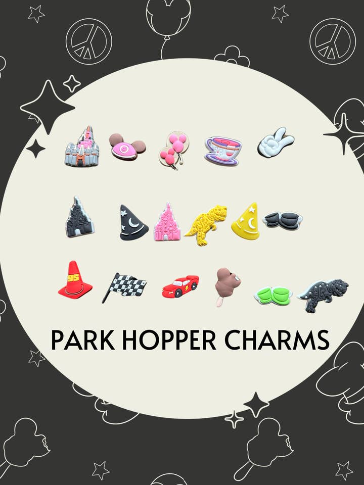 Park Hopper Charms for wholesale by Made With Magic