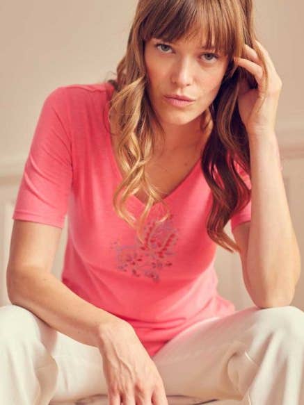 Kashmir Tee Shirt for wholesale by Nathalie Chaize