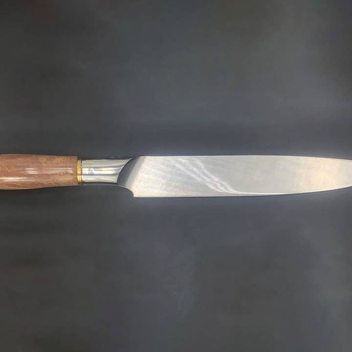 Mongolian Marble Handle - 8 Inch Carving Knife for wholesale by Craftstone Knives