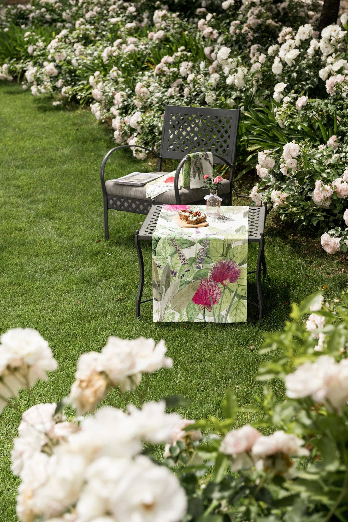 The Napking - Wholesale Table Runner - Pure Linen Runner "Épices" 100% Made in Italy2