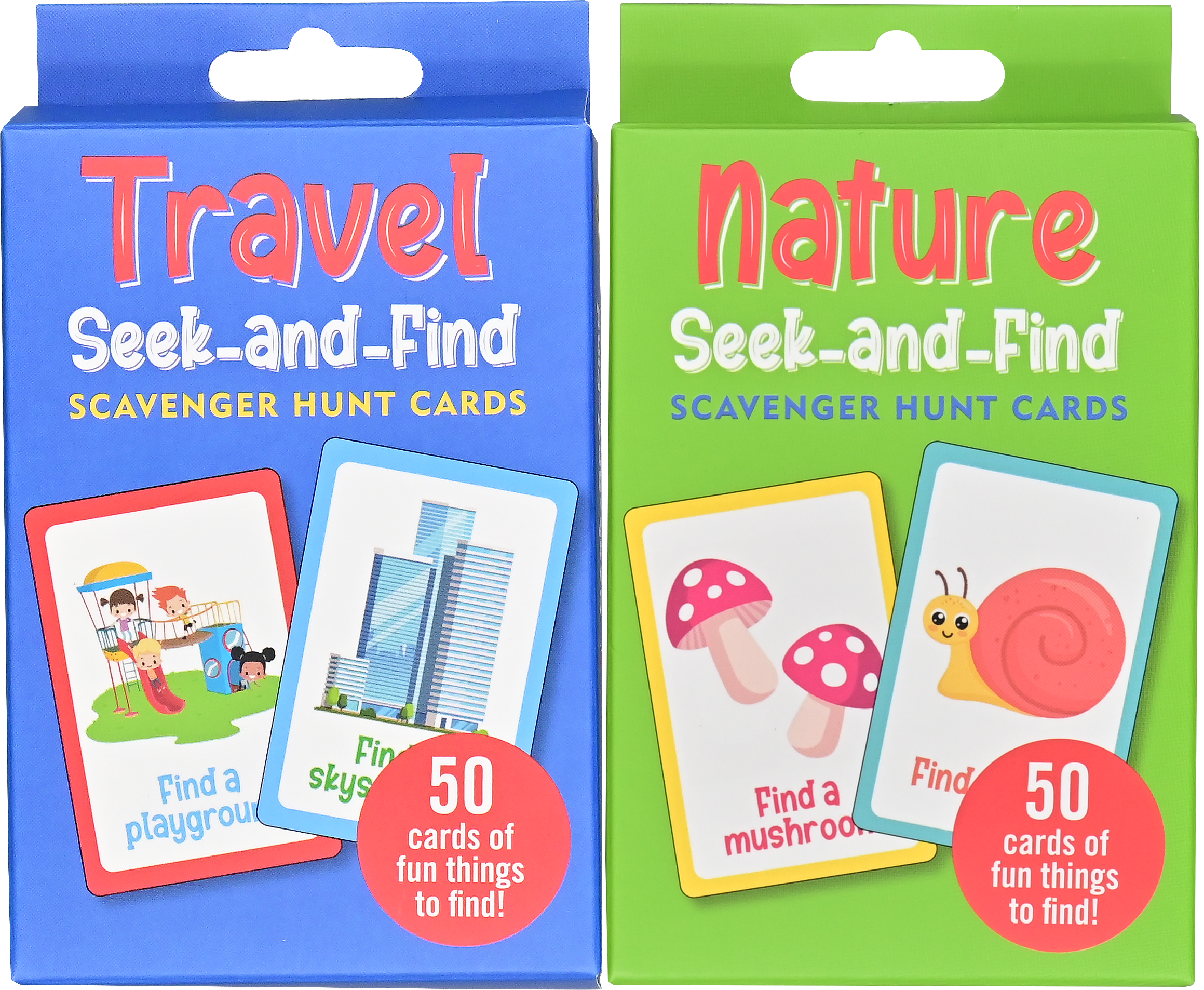 Peter Pauper Press - Wholesale Card Game - Seek-and-Find Scavenger Hunt Card Pack1