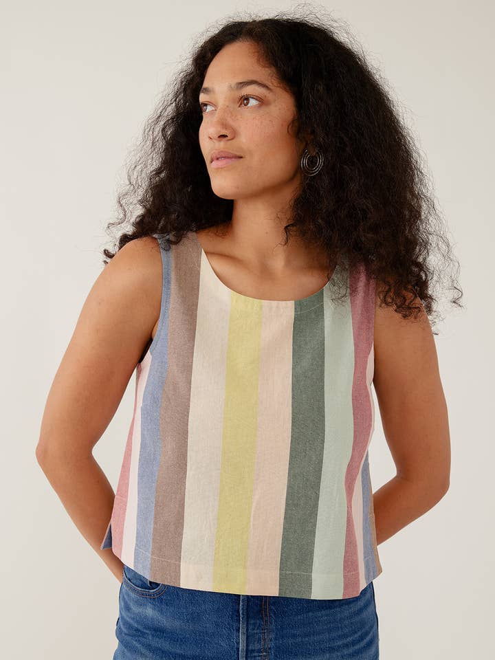 Neko Tank Vintage Rainbow for wholesale by Mata Traders