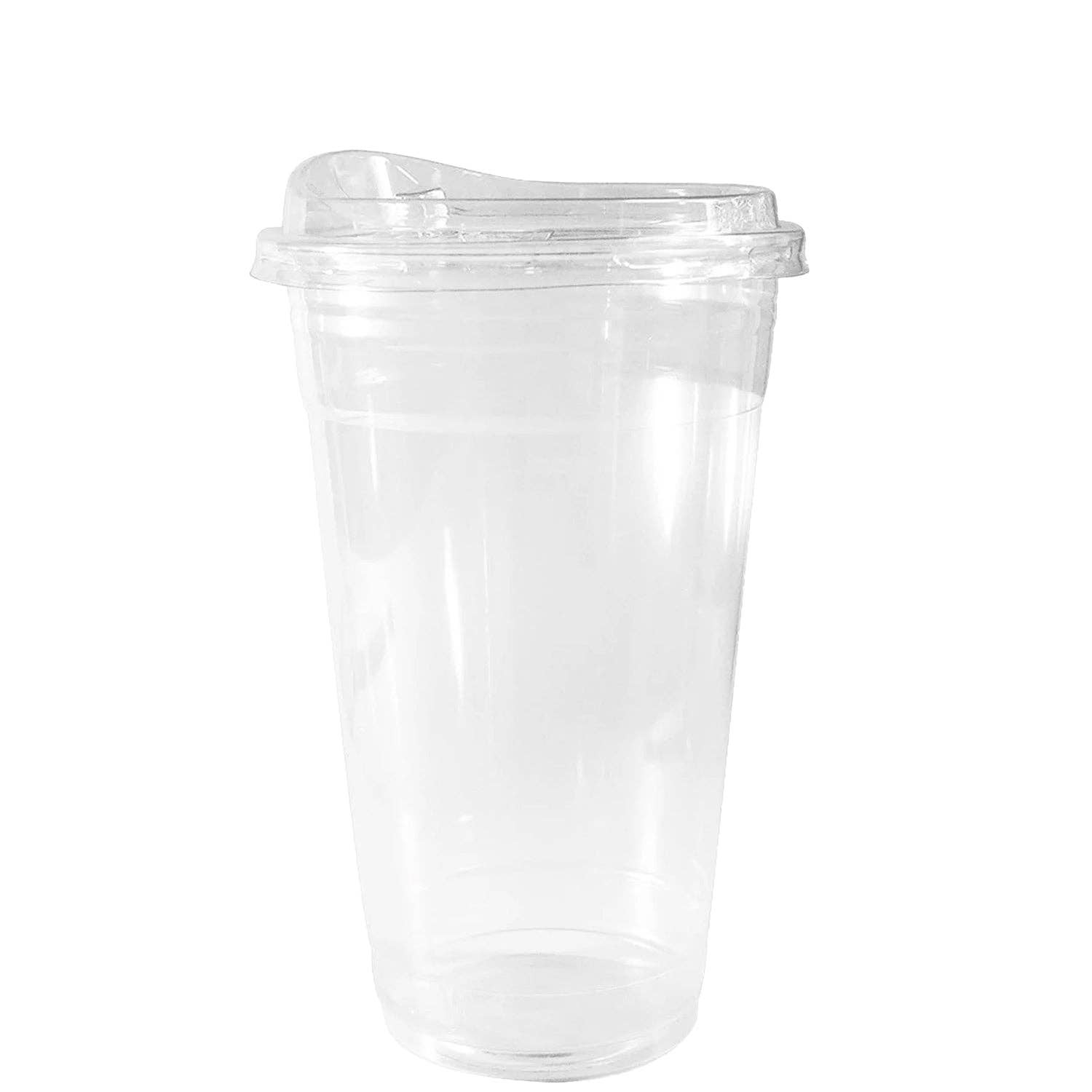 Clear Premium Plastic Stemless Wine Glasses, 12oz, 20ct