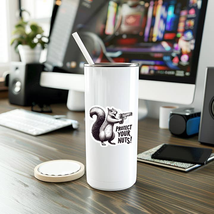 Mystical Monkey Toes - Wholesale Sticker - Funny Squirrel Vinyl Sticker2