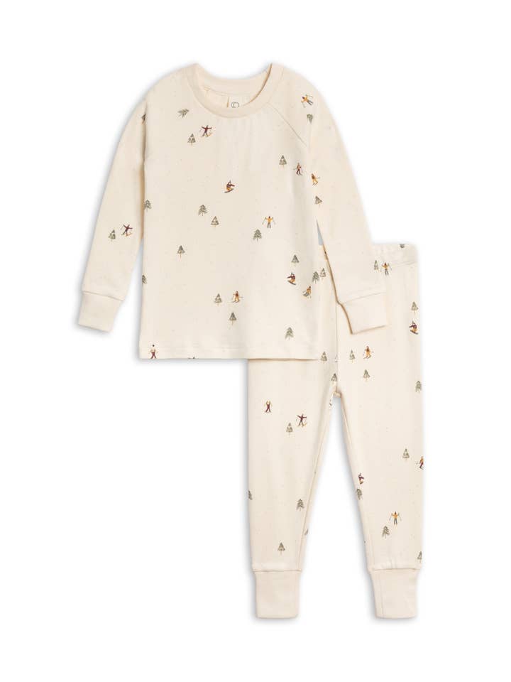 Colored Organics - Wholesale Sleepwear Set - Kids - 2 Piece Long Sleeve Jammie Set - Holiday Collection6