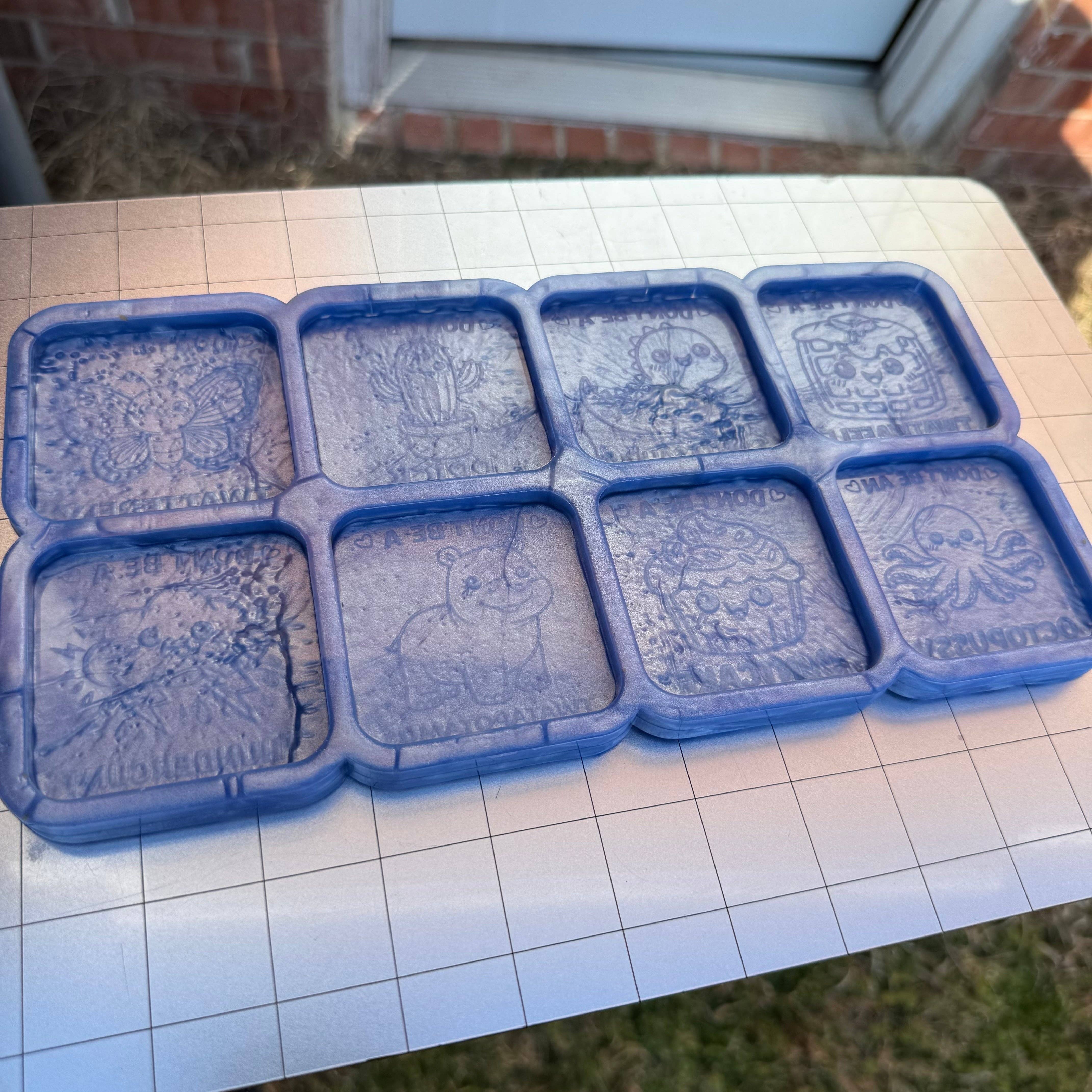 KCRESINSHOP - Wholesale Craft Supplies - Don’t Be A… Palette Mold2