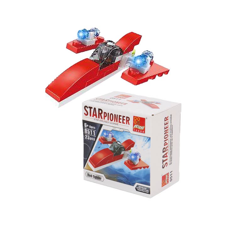 ASSORTED Outer Space Craft Diy Building Block - 12 Pcs for wholesale on Faire1