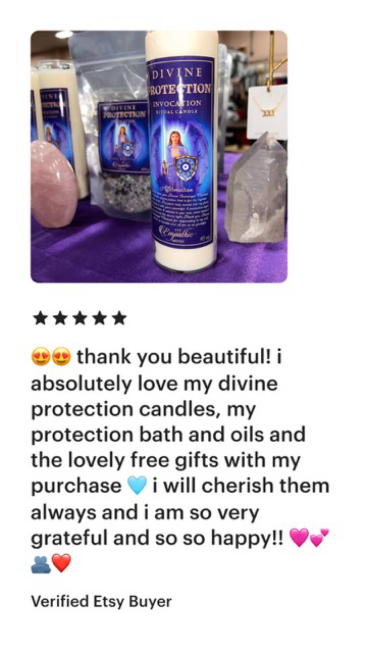 Empathic Moon 777 - Wholesale Votive Candle - Divine Protection Archangel Michael Ritual Candle | 16 Oz.8