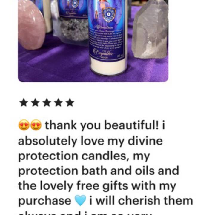 Empathic Moon 777 - Wholesale Votive Candle - Divine Protection Archangel Michael Ritual Candle | 16 Oz.8