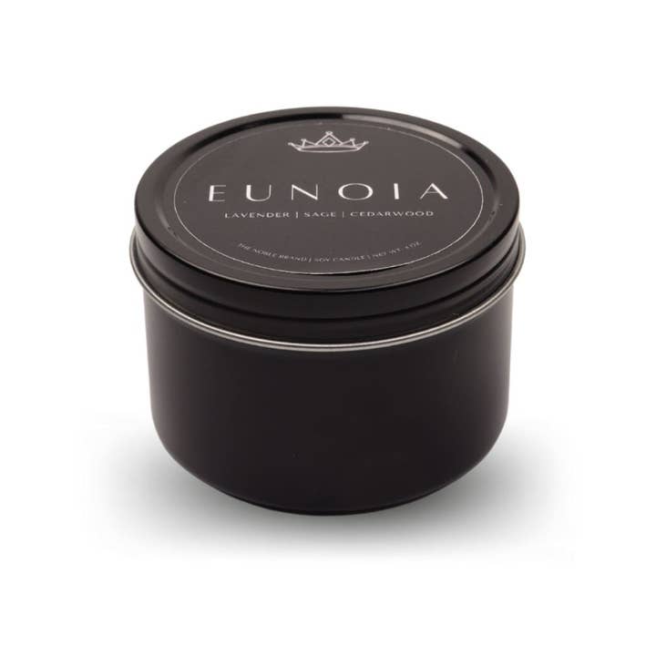 The Noble Brand - Wholesale Jar/Filled Candle - Eunoia Soy Candle1