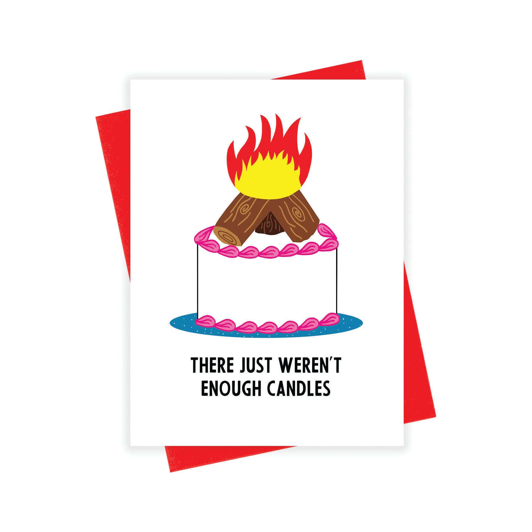xou - Wholesale Birthday Card - HBD Bonfire Card