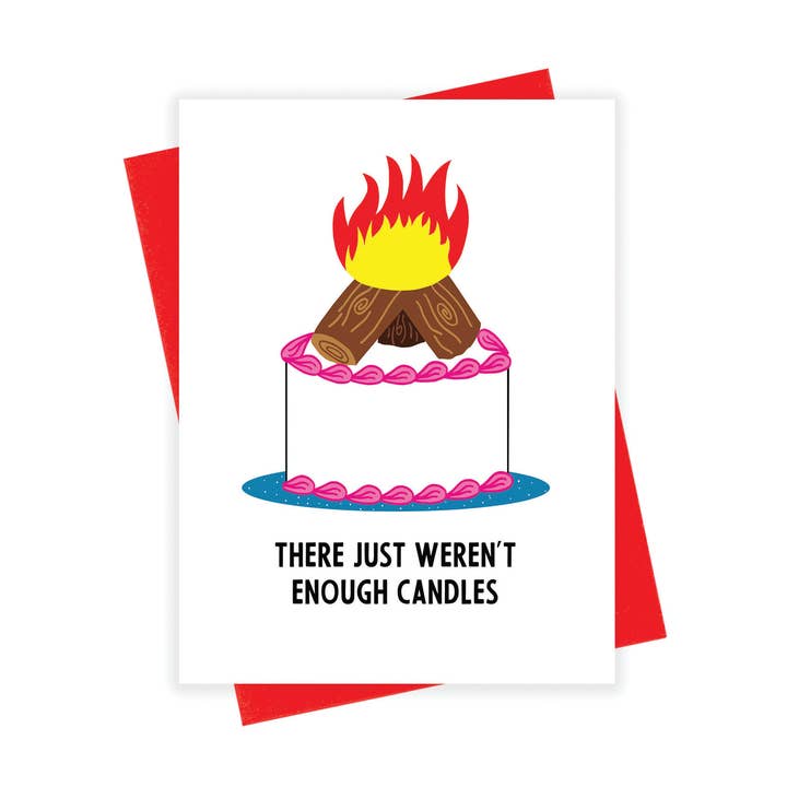 xou - Wholesale Birthday Card - HBD Bonfire Card0