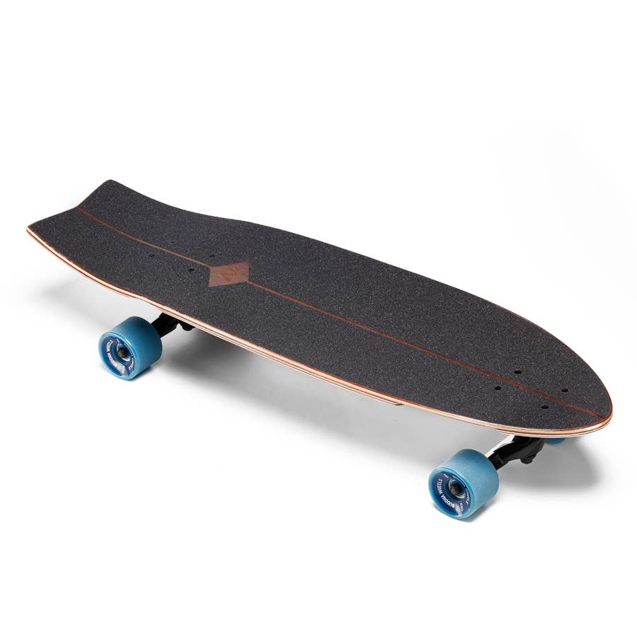 Hydroponic - Wholesale Skateboard - SURF SKATE FISH 31.5" CLASSIC 2.0 WHITE/BROWN1