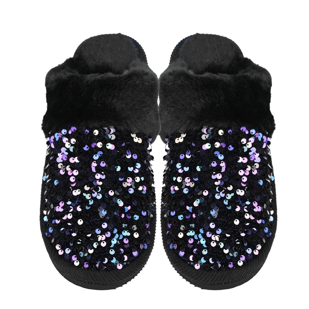 Truly Contagious – wholesale Slippers – Women's – CC Slippers Sequin - SPE0012 - By Contagious Wholesale4