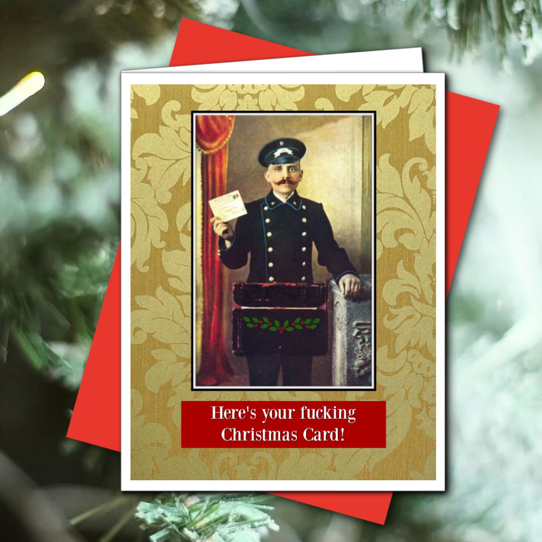 Ümlaut Brooklyn - Wholesale Christmas Card - Fucking Christmas Card - Christmas Greeting Card1
