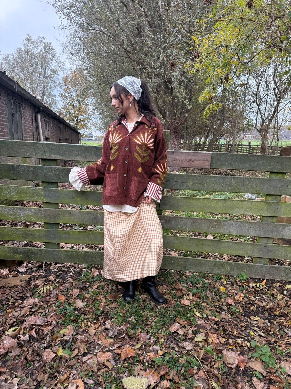 ToutVintage - Venta al por mayor Chaqueta - Mujer - Chaqueta de pana burdeos0