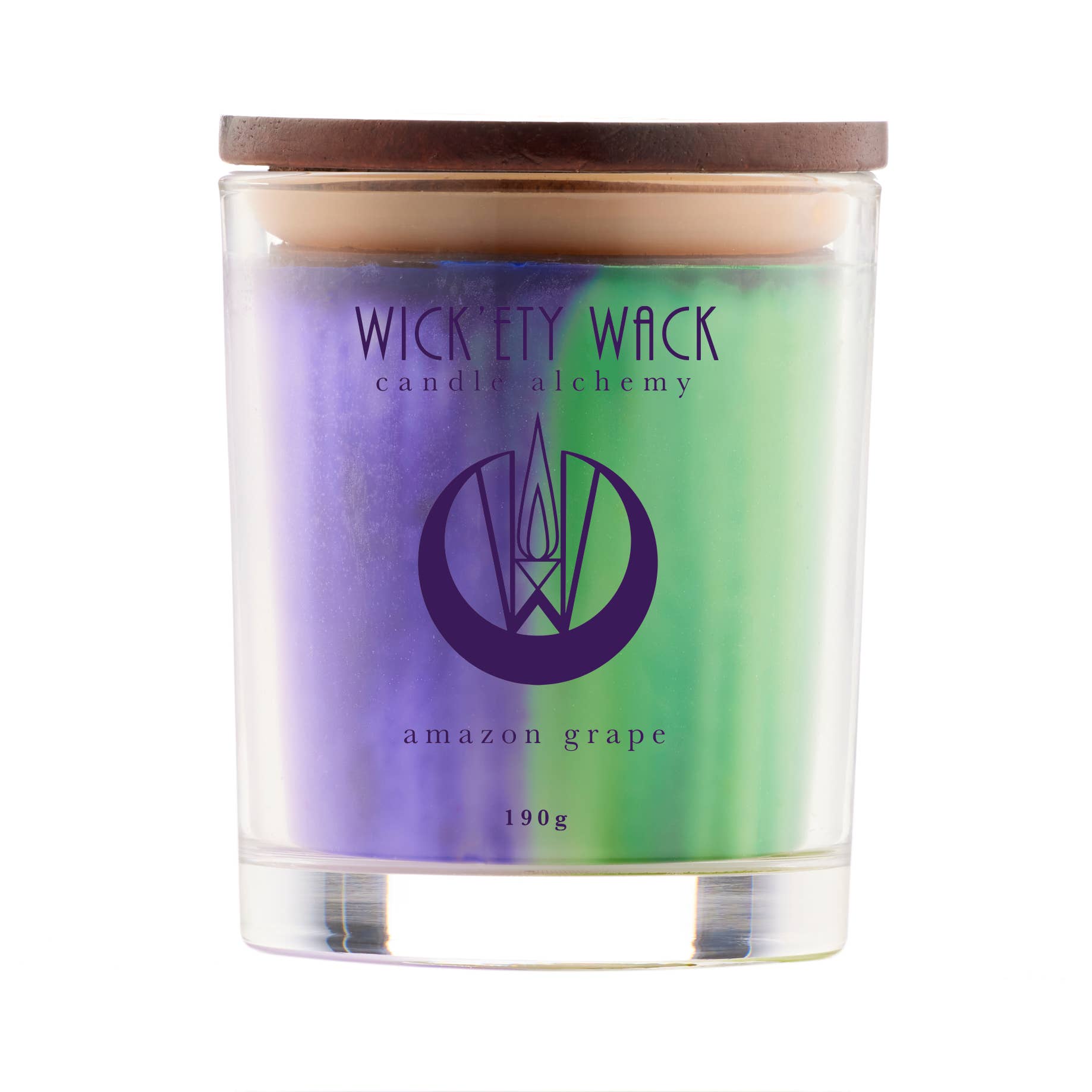 Wickety Wack Candles - Wholesale Jar/filled candle - Amazon Grape Candle