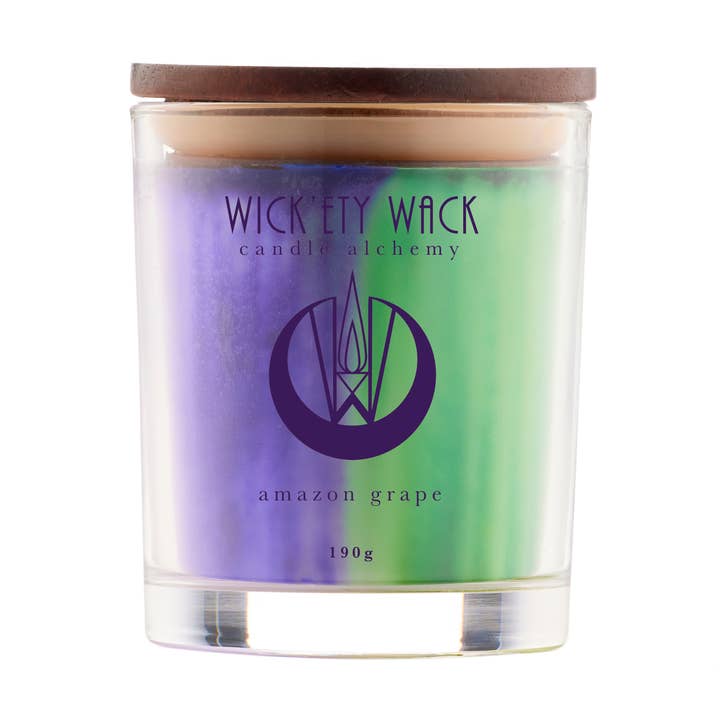 Amazon Grape Candle for wholesale by Wickety Wack Candles
