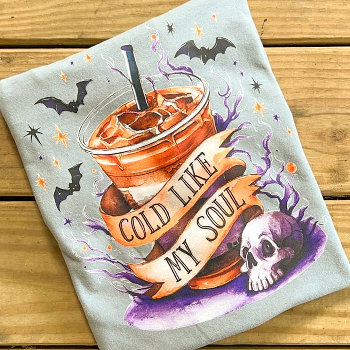 Cold Like My Soul - Comfort Colors for wholesale by COTTON PRESS CO.