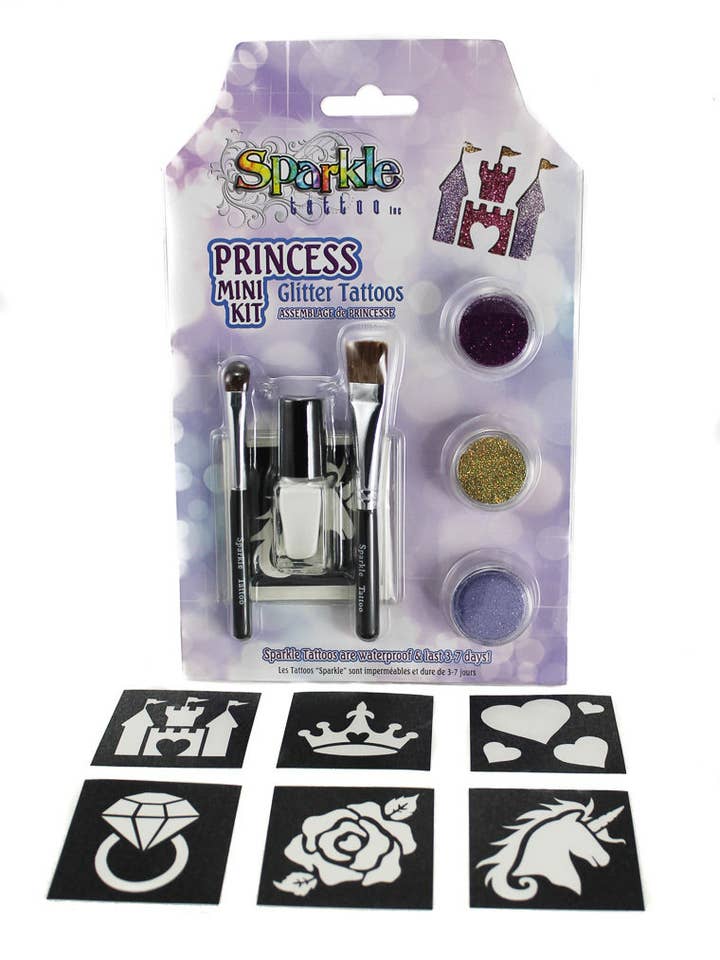 Princess Mini Kit för wholesale av Sparkle Tattoo