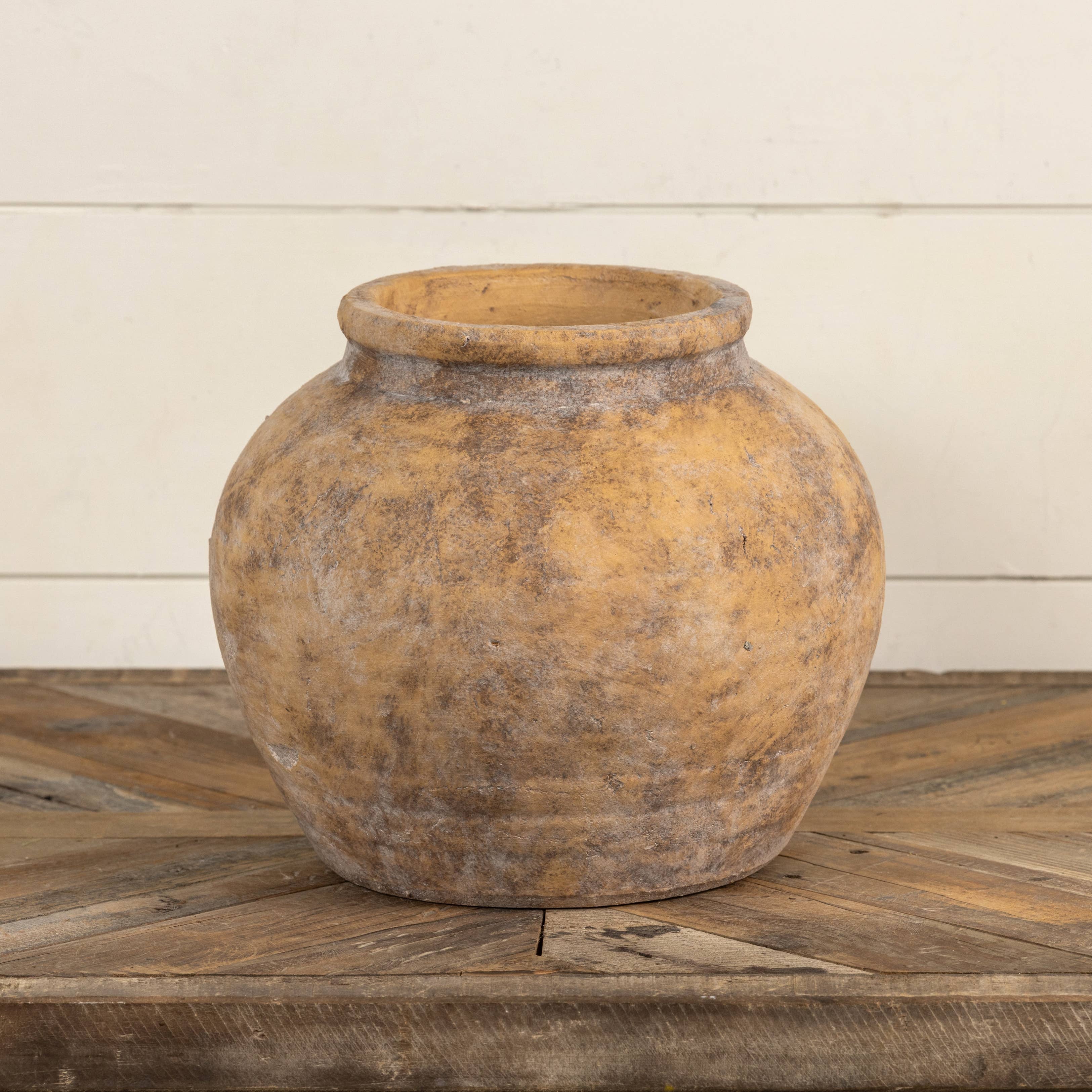 Ragon House – Engroshandel Plantekrukke – 9,25" VINTAGE LER TERRACOTTA PLANTER1