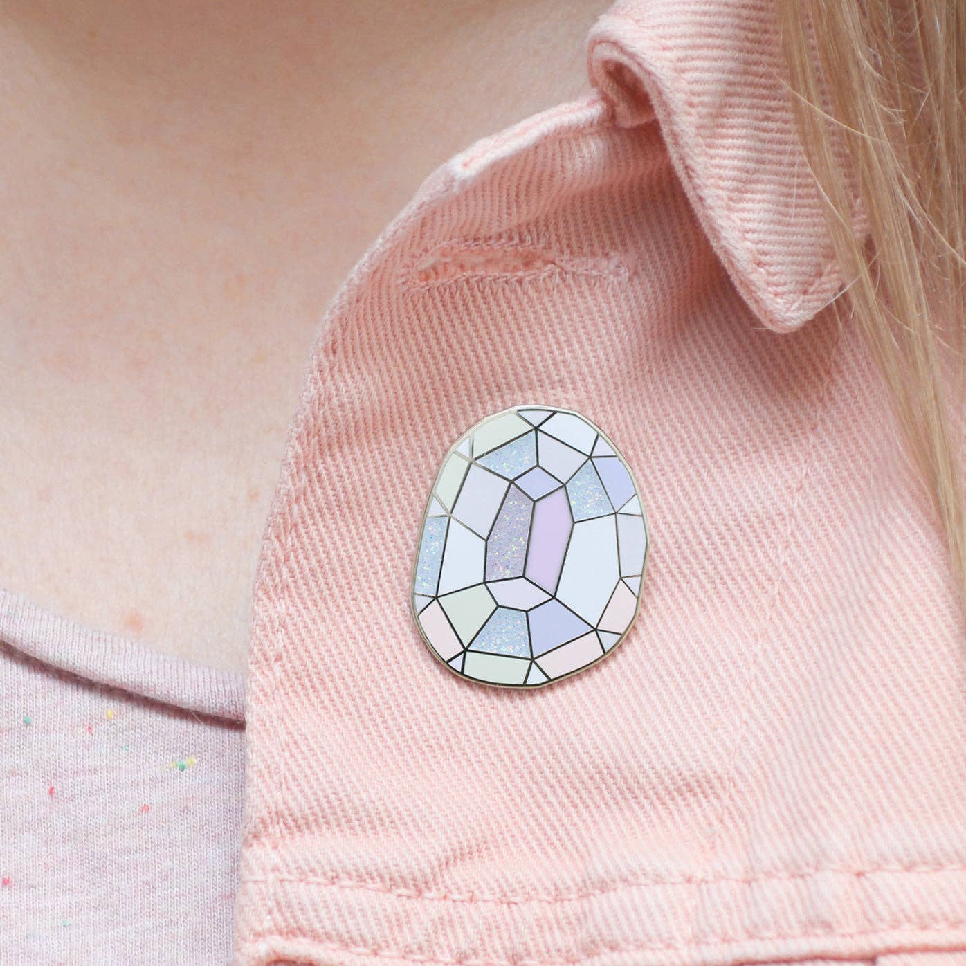 Alphabet Bags – Großhandel Anstecker/Button – Mondstein - Edelstein-Anstecker3