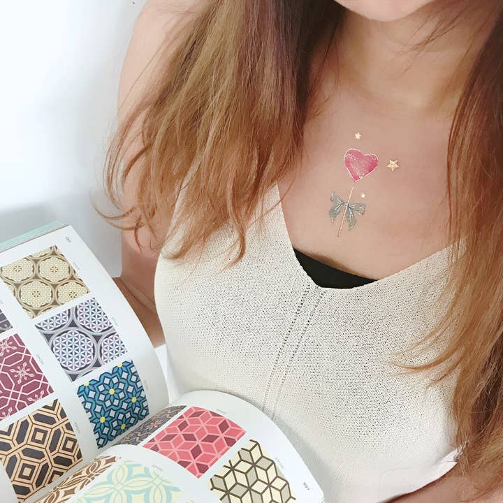 PAPERSELF - Wholesale Temporary Tattoo - Lollipops Temporary Tattoos Stickers6