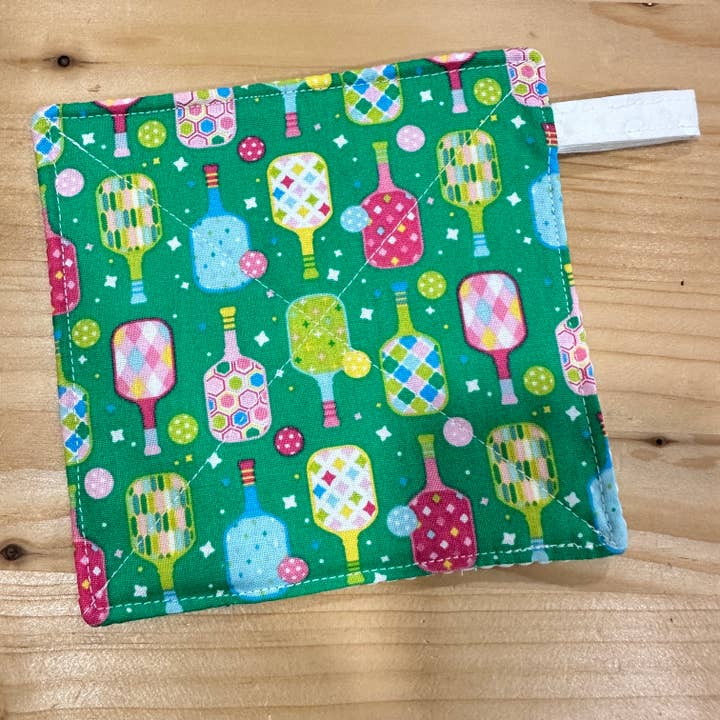 Stoffen potopener met Pickleball-print voor uw keuken voor wholesale door Craftinista Girl