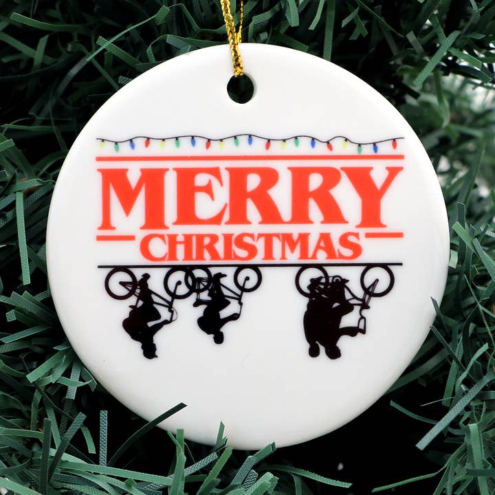 Upside Down Stranger Things julprydnad för wholesale av Lenny Mud