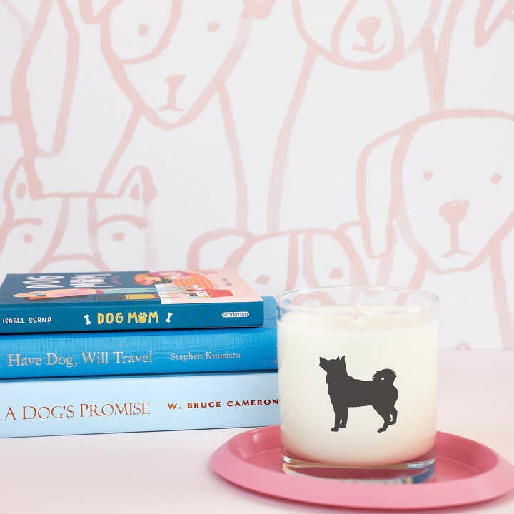 Scripted Fragrance - Wholesale Jar/Filled Candle - Siberian Husky Dog Breed Soy Candle6