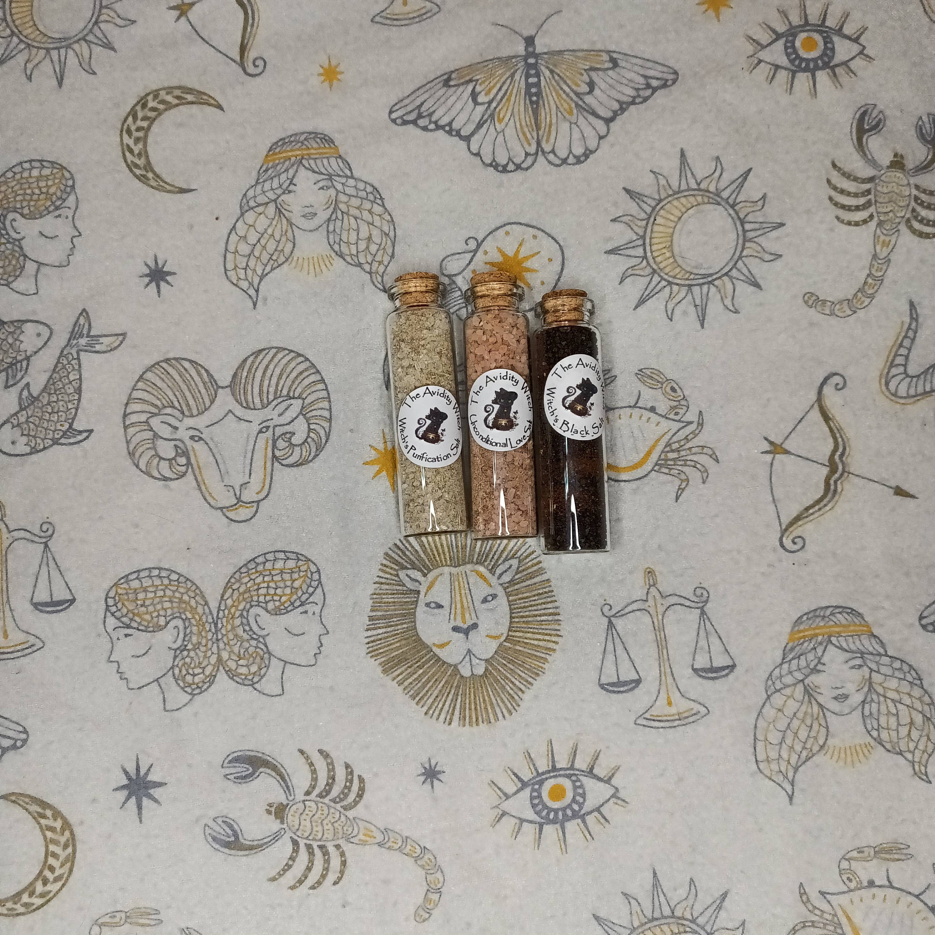 The Avidity Witch - Wholesale Meditation Supplies - Witch Salt Set11