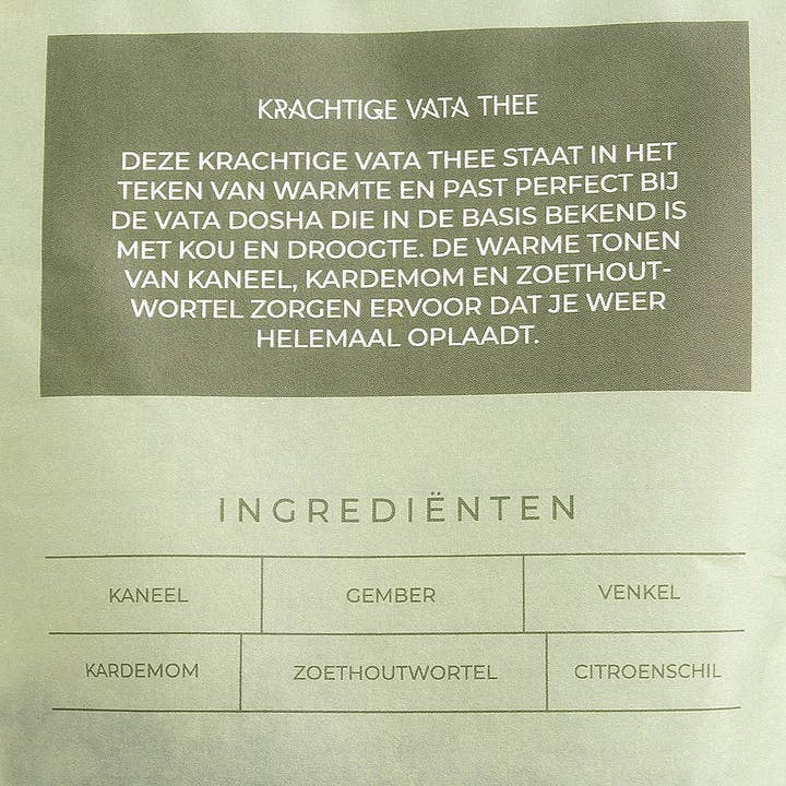 ARELO - Wholesale Loose Tea - Powerful Vata Tea - Lotus - 50 grams1