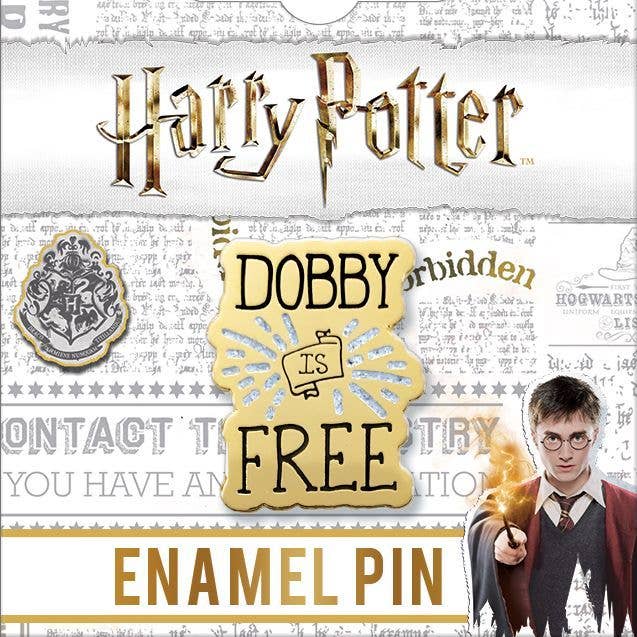 Harry Potter Dobby is Free Enamel Pins for wholesale by Ata-Boy
