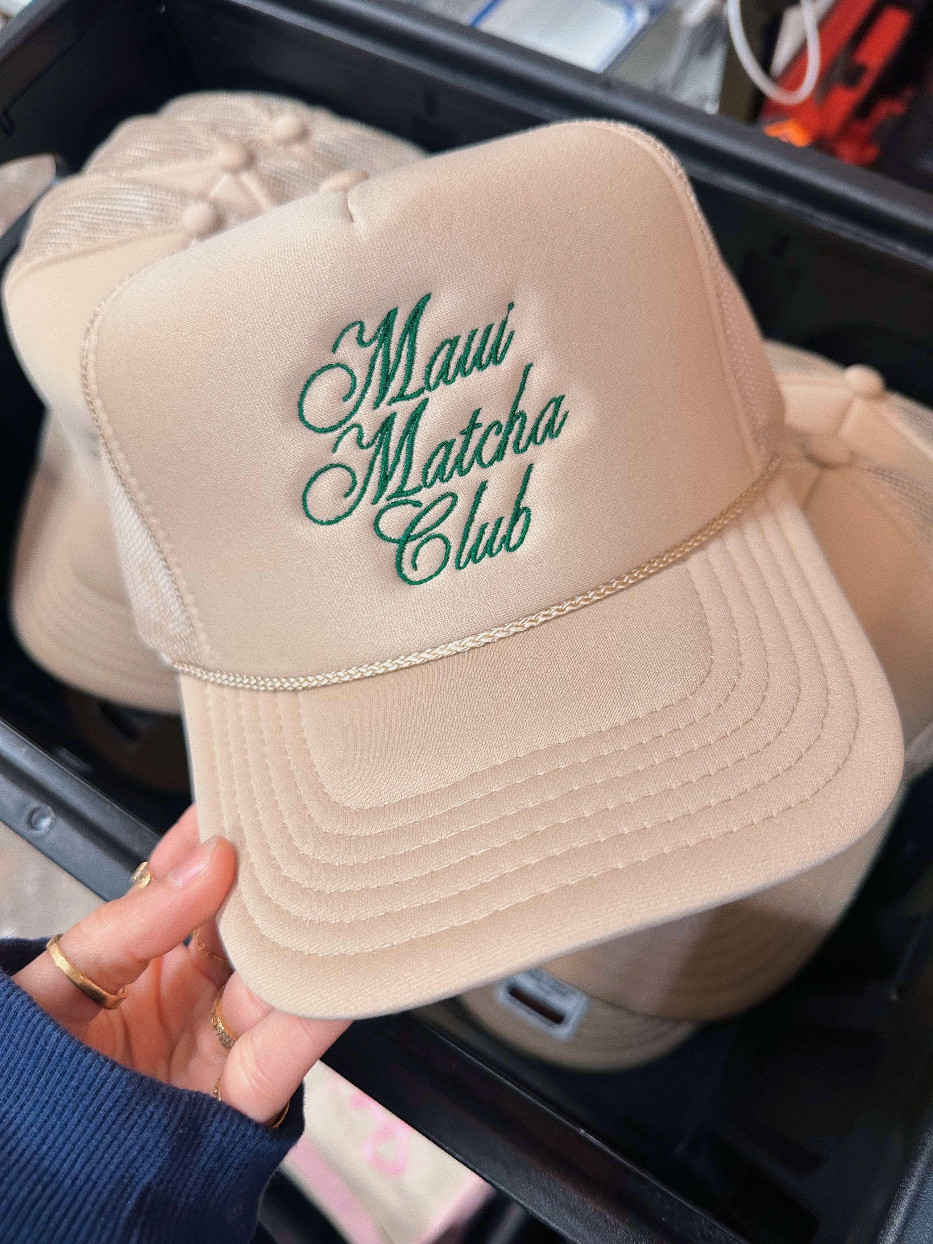 Happy Hour - Wholesale Trucker Hat - Unisex - Custom Trucker Hat(Embroidery/ vinyl 11
