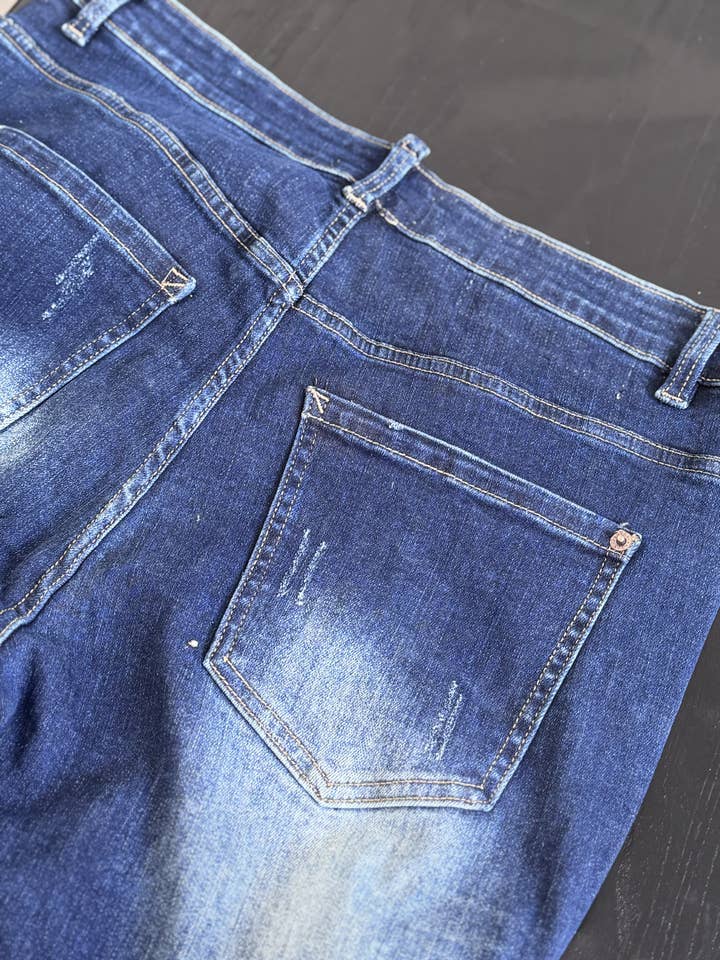 CITÉ - Vendita all'ingrosso Jeans - Donna - I jeans sbiaditi indaco profondo