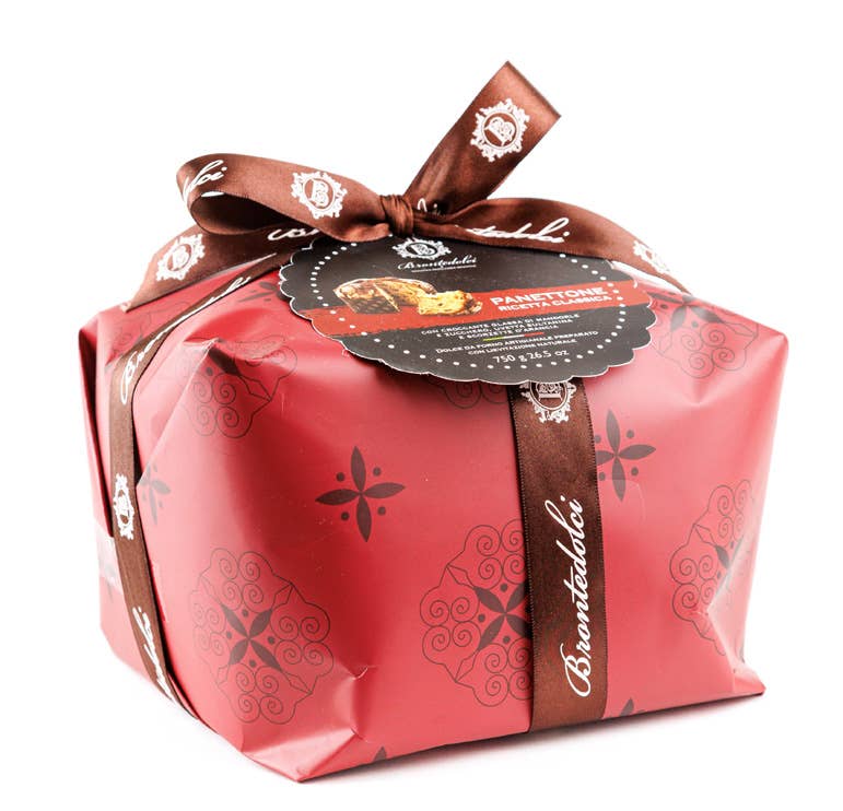 Bronte Dolci - Wholesale Chocolate Covered Sweets - Classic Panettone 750 grams0