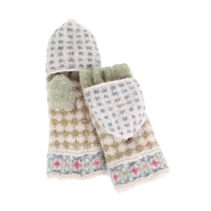 Mitaines convertibles Rita pour la vente par French Knot