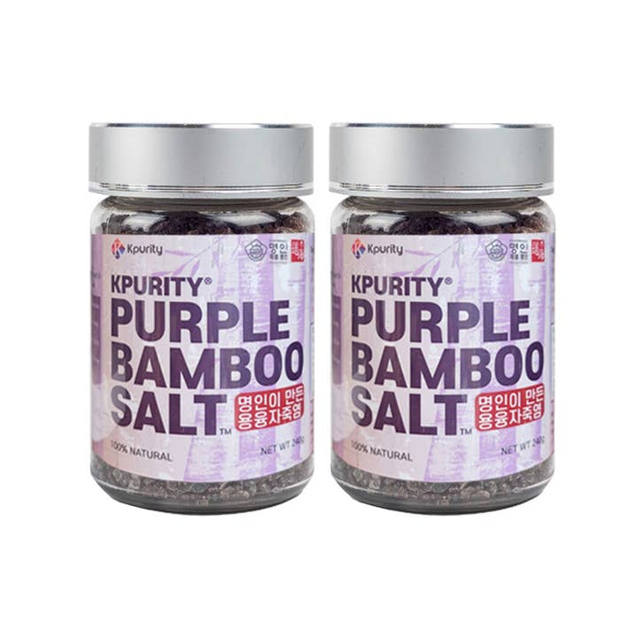 Artisan Yongyung Purple Bamboo Salt 240g (Crystal)/ 용융자죽염(고체) for wholesale by KPurity